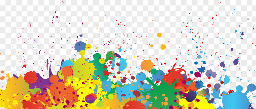 Happy Holi Painting Color Clip Art PNG