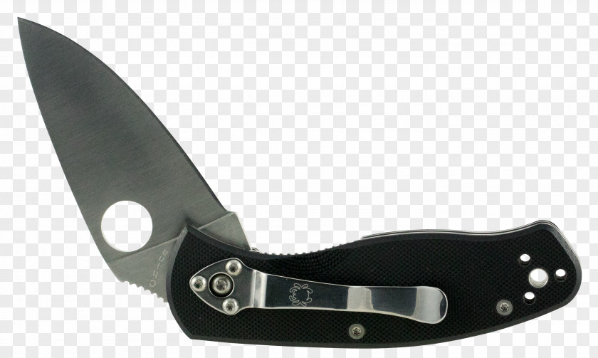 Persistence Hunting & Survival Knives Knife Spyderco Serrated Blade PNG
