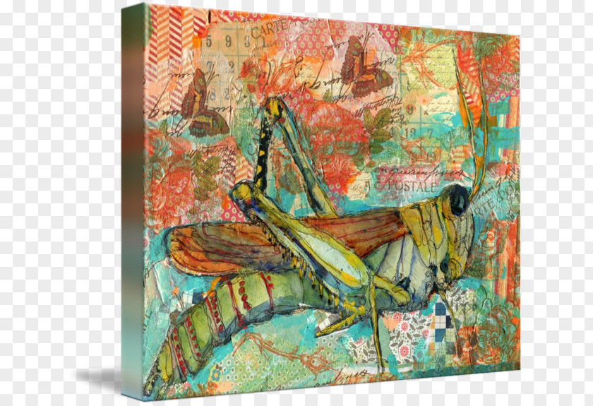 Insect Modern Art Painting Contemporary PNG