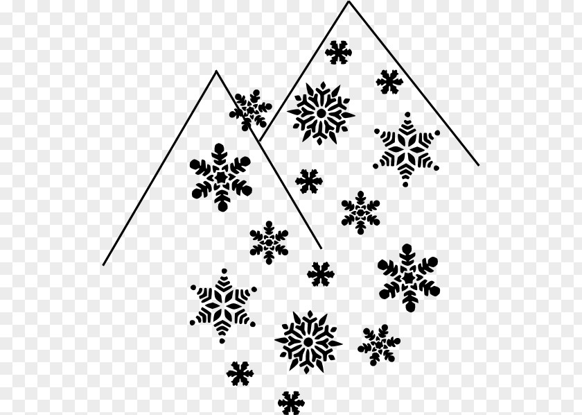 Snowflake Clip Art PNG