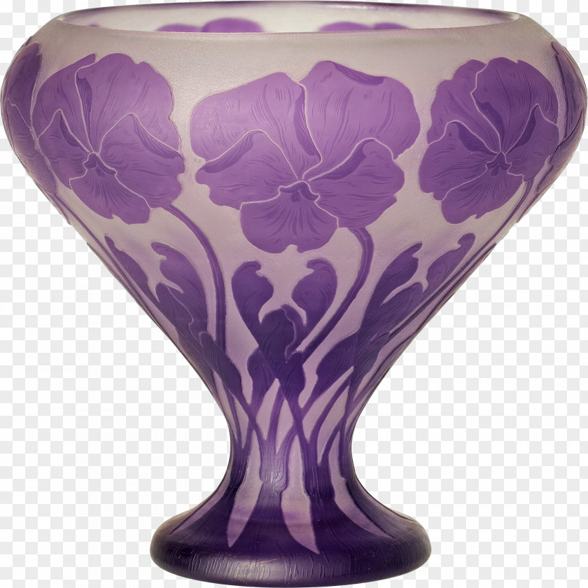 Vase Kosta, Sweden Glass Art Nouveau Orrefors PNG
