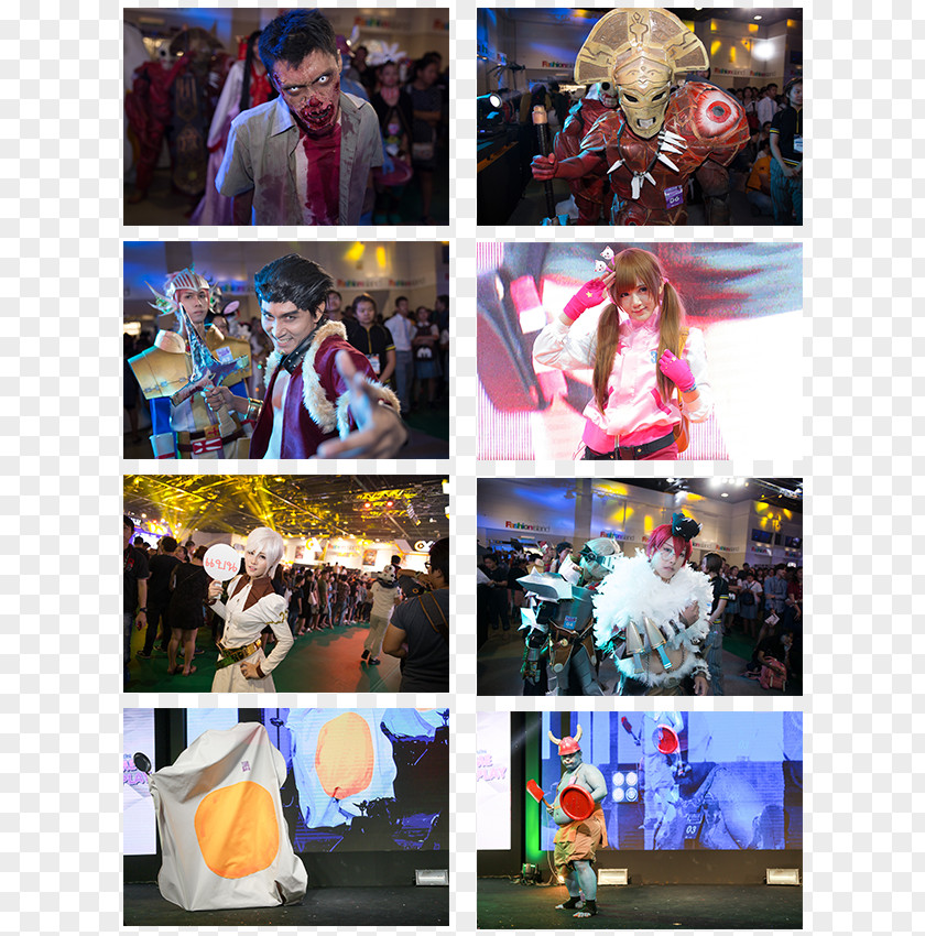 Cosplay Costume Performing Arts Collage Game PNG