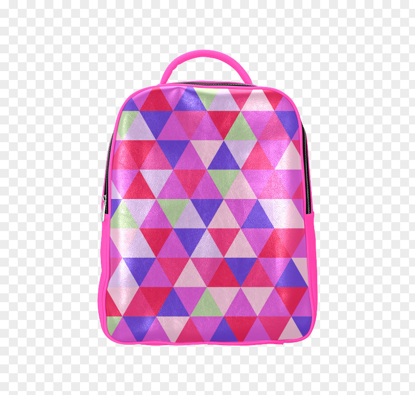 Geometric Pink Handbag M RTV PNG