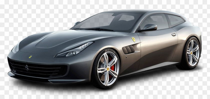 Grey Ferrari GTC4 Lusso Car GTC4Lusso FF California PNG