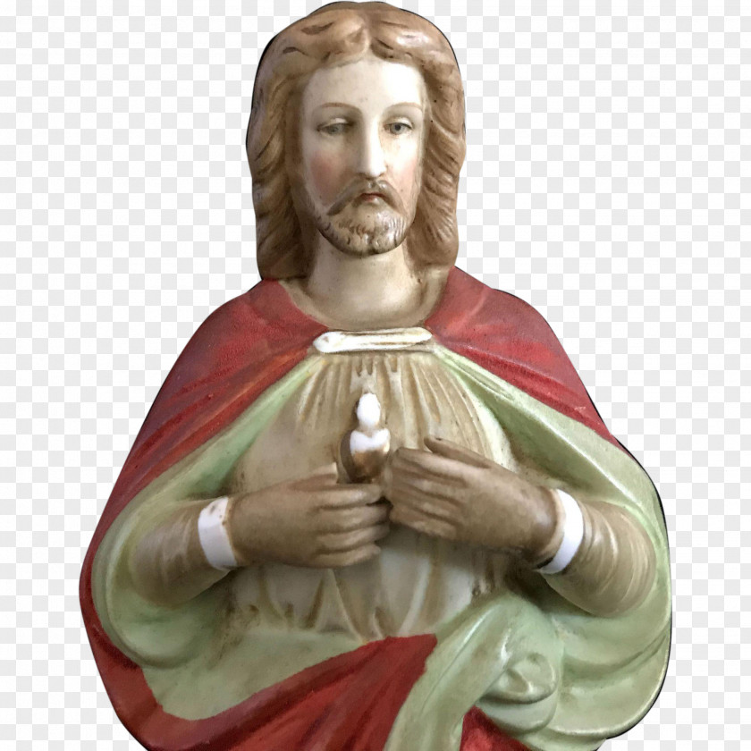 Jesus Figurine Statue Classical Sculpture PNG