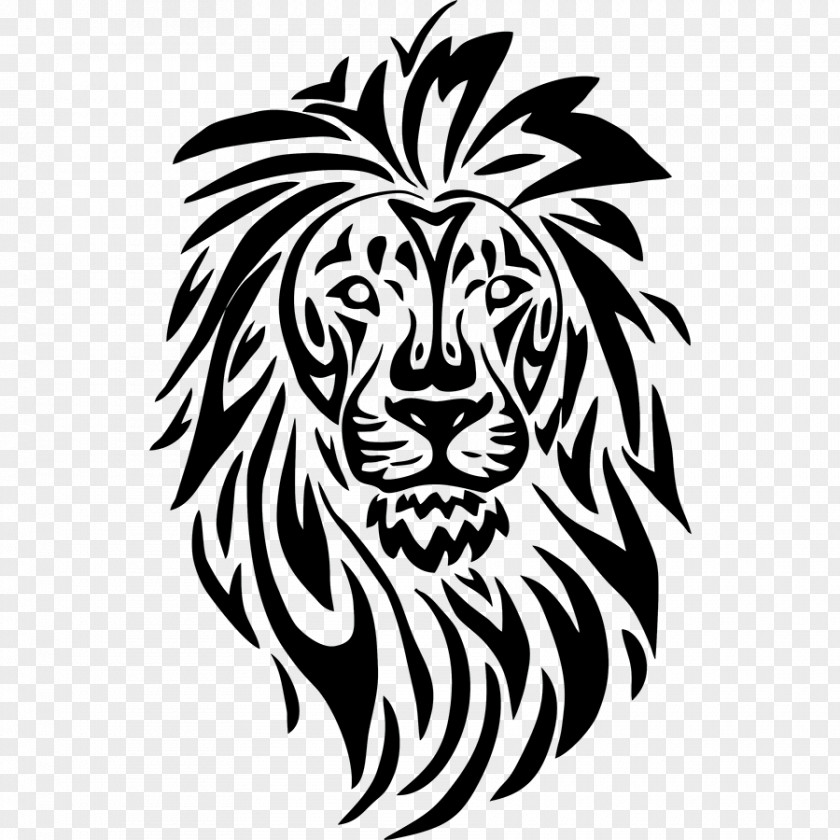 Lion Lionhead Rabbit Tattoo Drawing Clip Art PNG