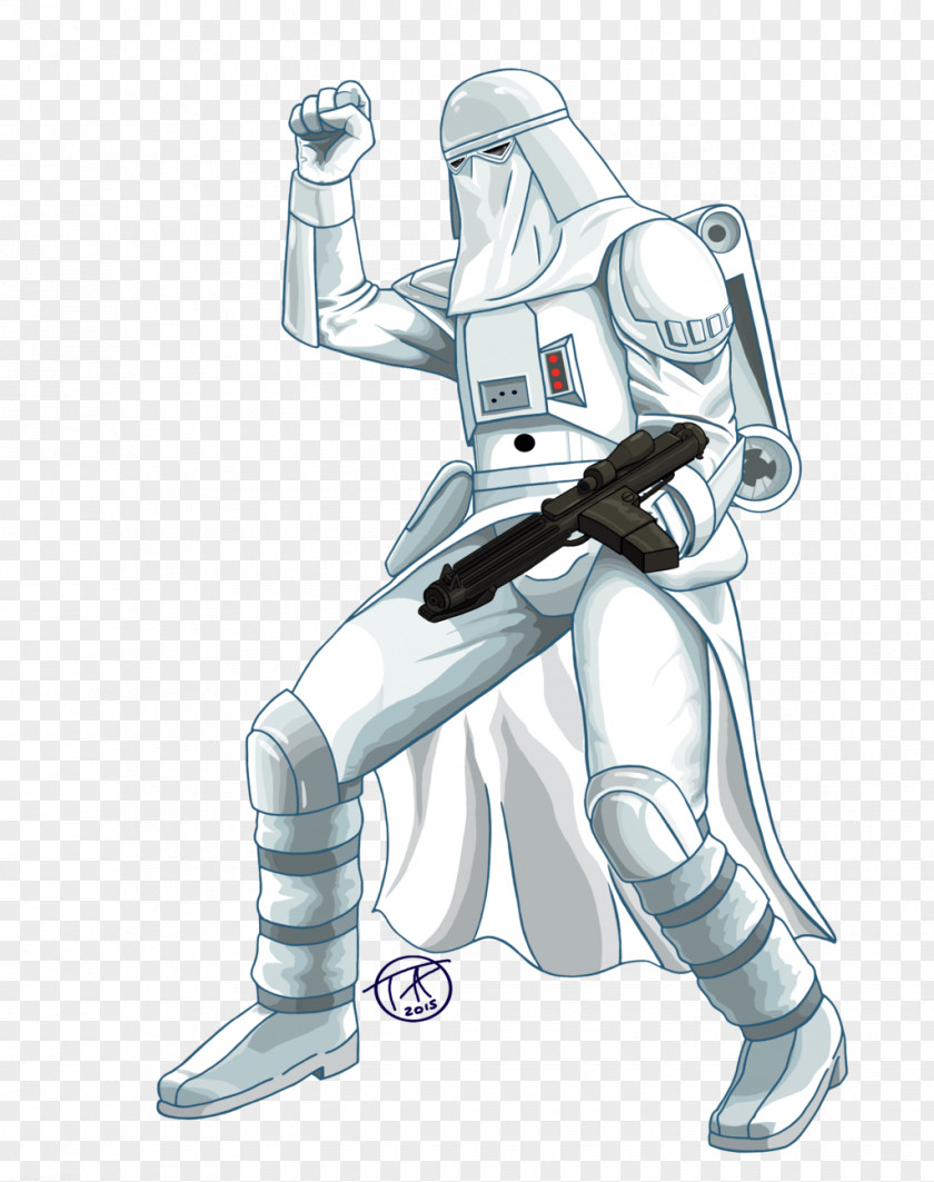 Painting Snowtrooper DeviantArt PNG
