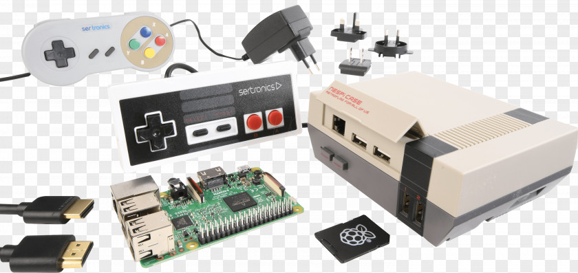 Raspberry Pi Super Nintendo Entertainment System 3 Video Game Consoles PNG