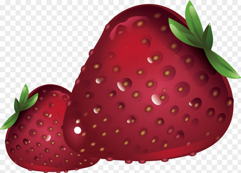 Strawberry Decorative Design Vector Accessory Fruit Aedmaasikas PNG