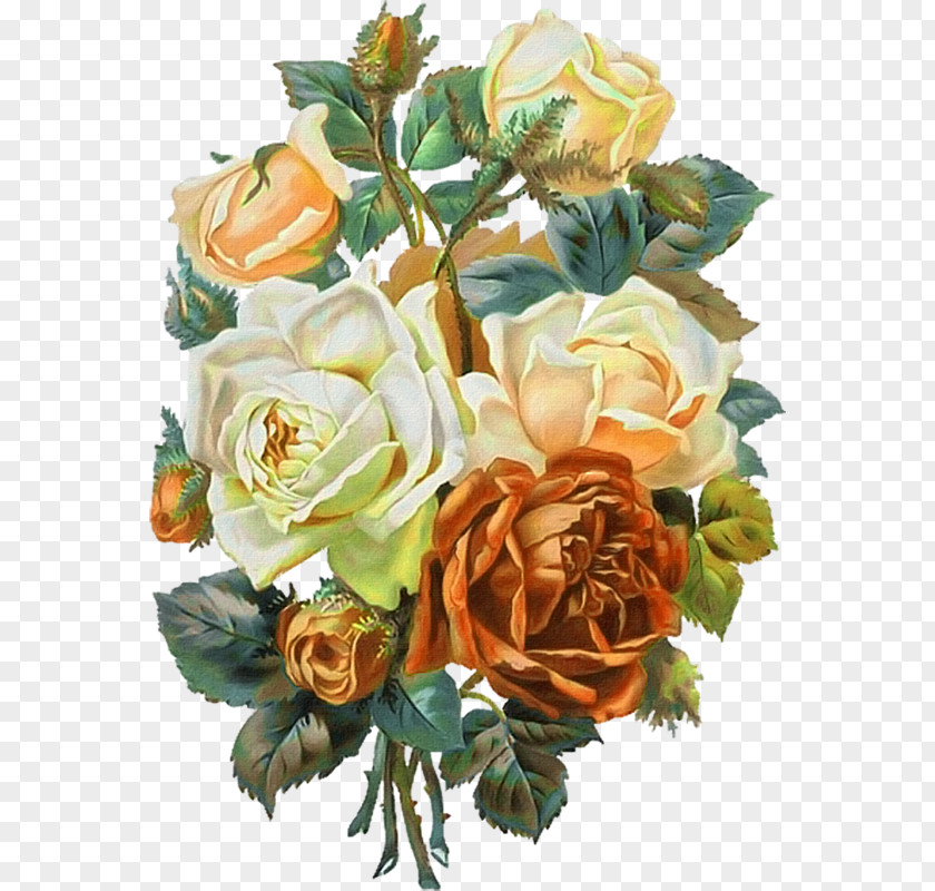 Victorian Era Flower Bouquet Porte-bouquet Clip Art PNG
