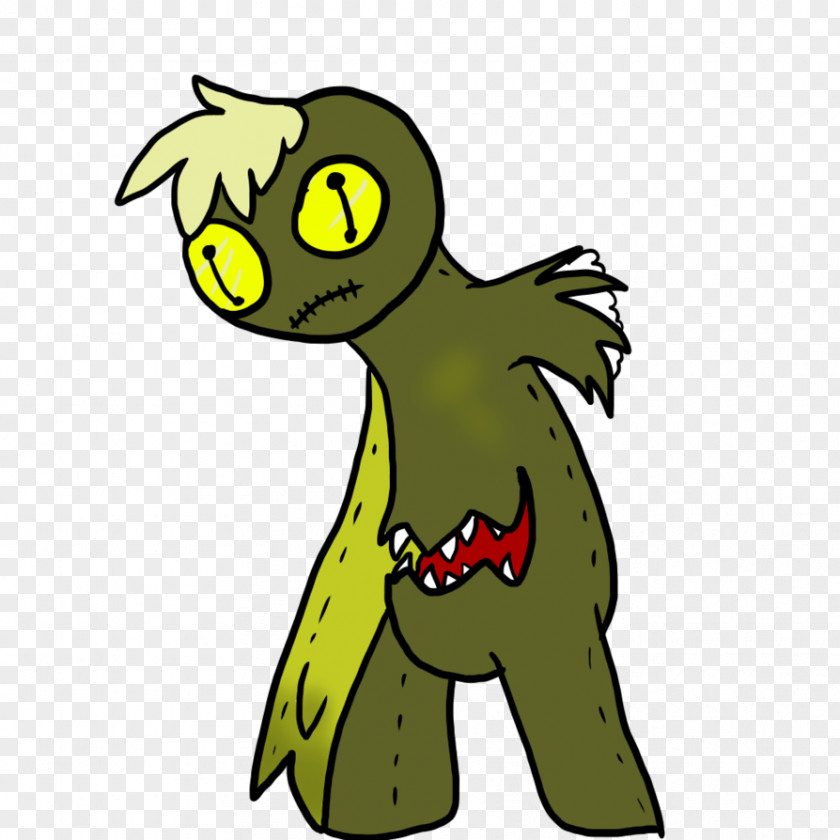 Horror Theme Tree Horse Cartoon Clip Art PNG