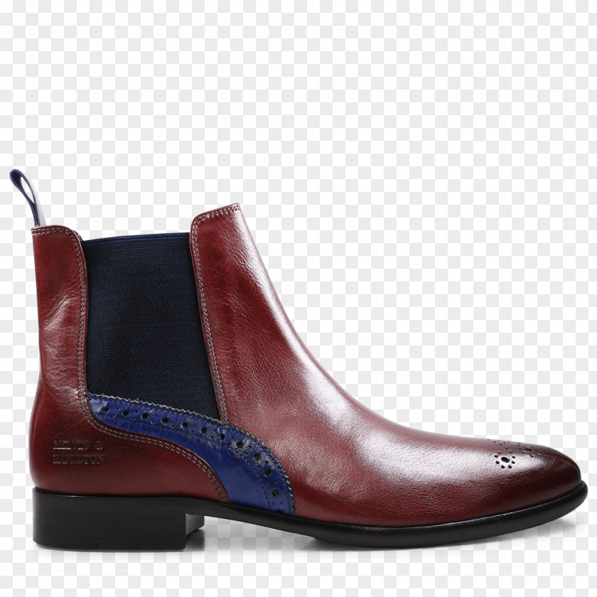 Boot Chelsea Leather Red Shoe PNG