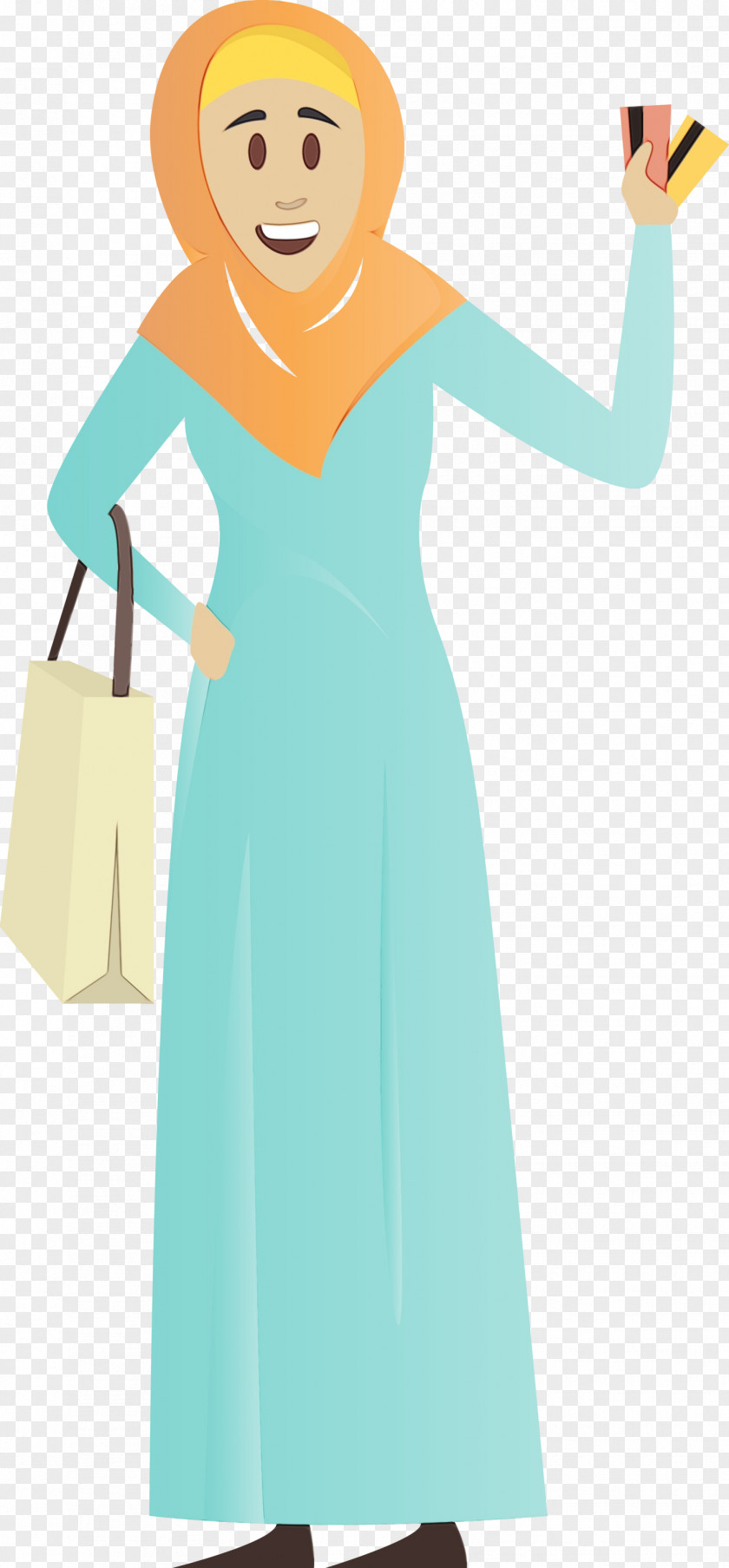 Clothing Dress Turquoise Aqua Teal PNG