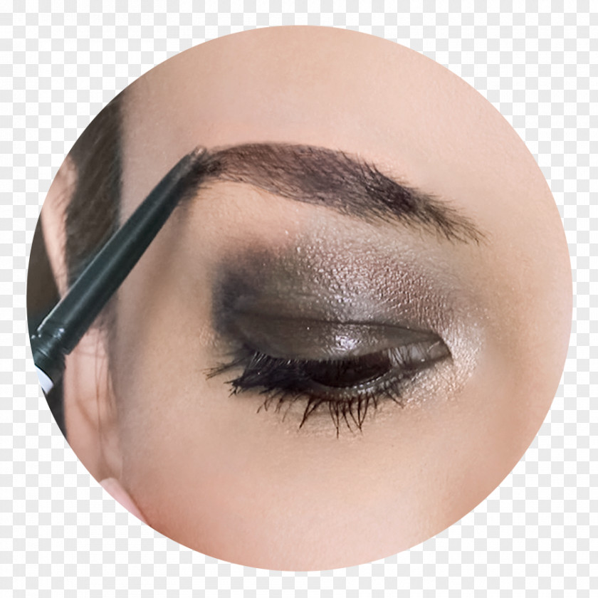 Golden Strokes Eye Shadow Eyelash Extensions Liner Cosmetics PNG