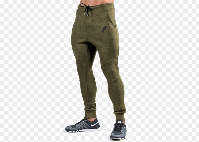 Olive Pants Men Jeans Sweatpants Khaki Tracksuit PNG