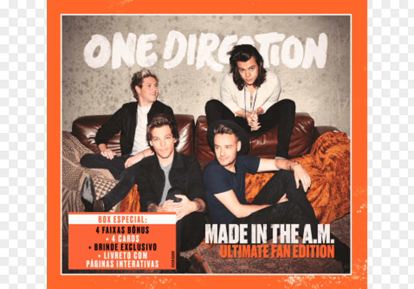 One Direction Made In The A.M. Album Never Enough PNG