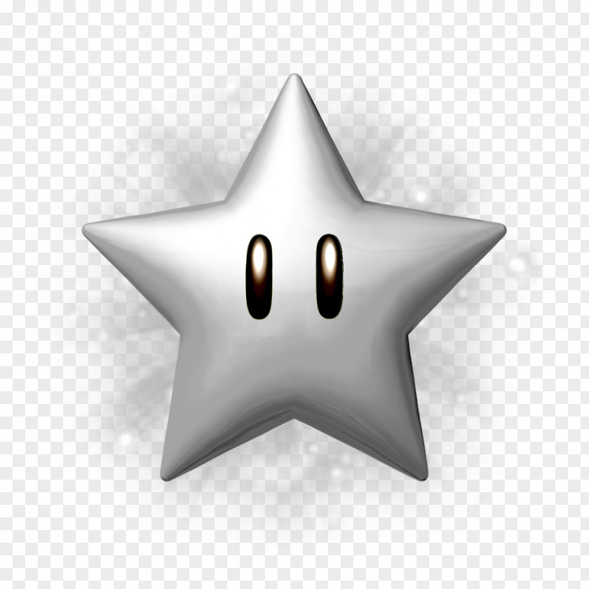 Silver Star Super Mario Bros. Galaxy PNG