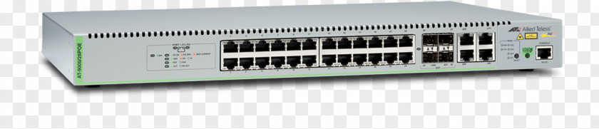 28 PortsManagedStackable Wireless Access Points Computer NetworkComputer Power Converters Allied Telesis AT 9000/28POE Switch PNG