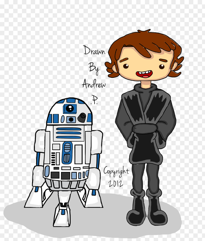 R2d2 R2-D2 Anakin Skywalker Yoda Chewbacca Cartoon PNG