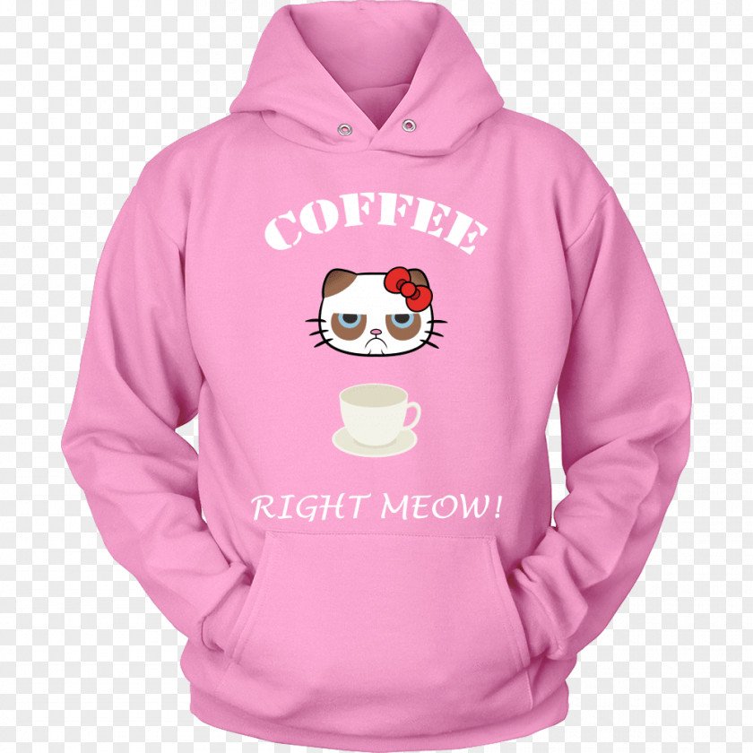Right Meow T-shirt Hoodie Crew Neck Sweater PNG