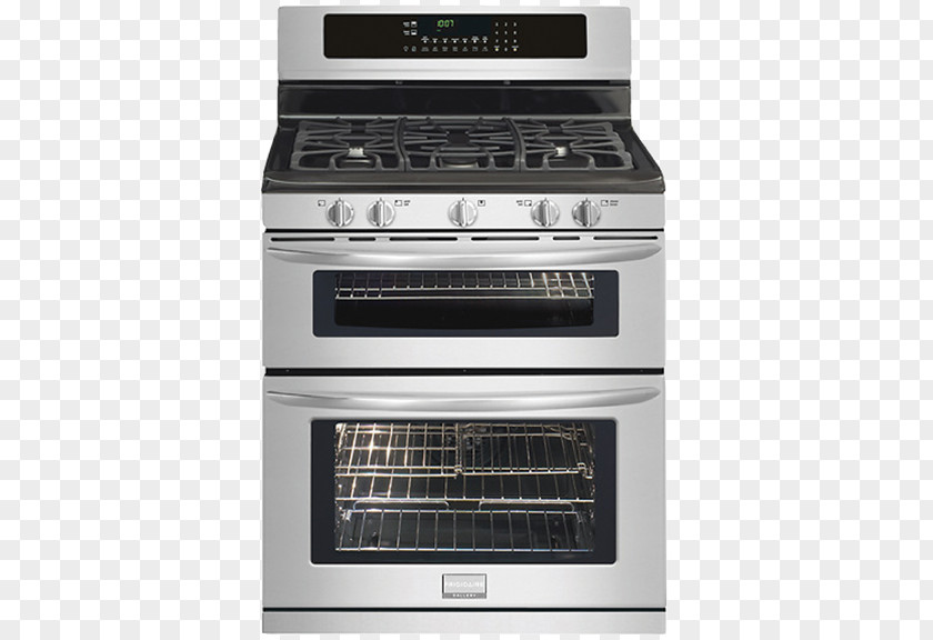 Self-cleaning Oven Gas Stove Cooking Ranges Frigidaire Convection PNG