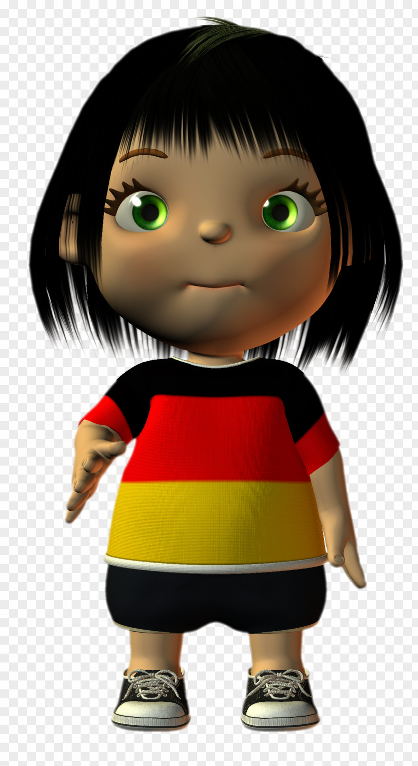 Cookie Child Toddler Black Hair Boy PNG