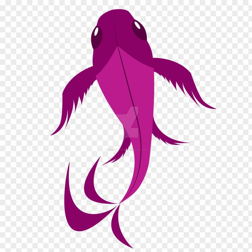 Koi Purple Logo Magenta Lilac Graphic Design PNG