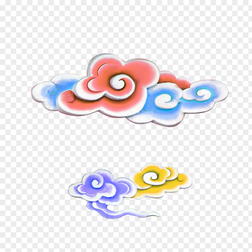 Colorful Clouds Xiangyun County Icon PNG