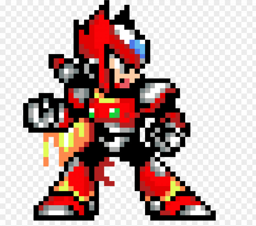 He Man Pixel Art Mega X Collection Zero 3 4 PNG