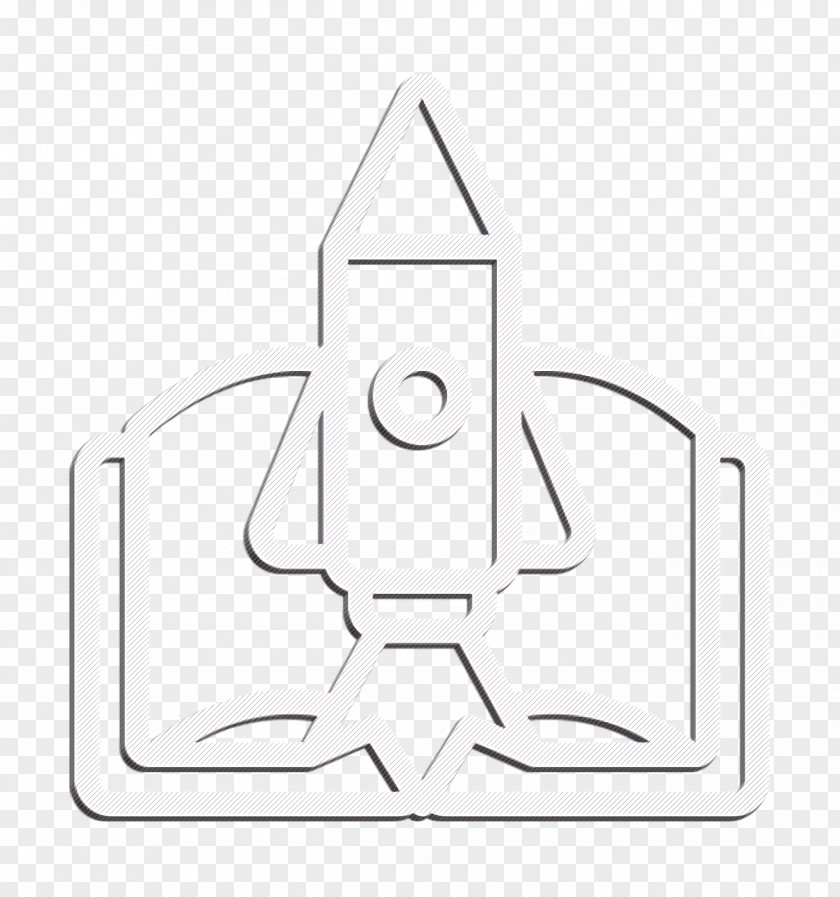 Book Icon Rocket Growth Hacking PNG