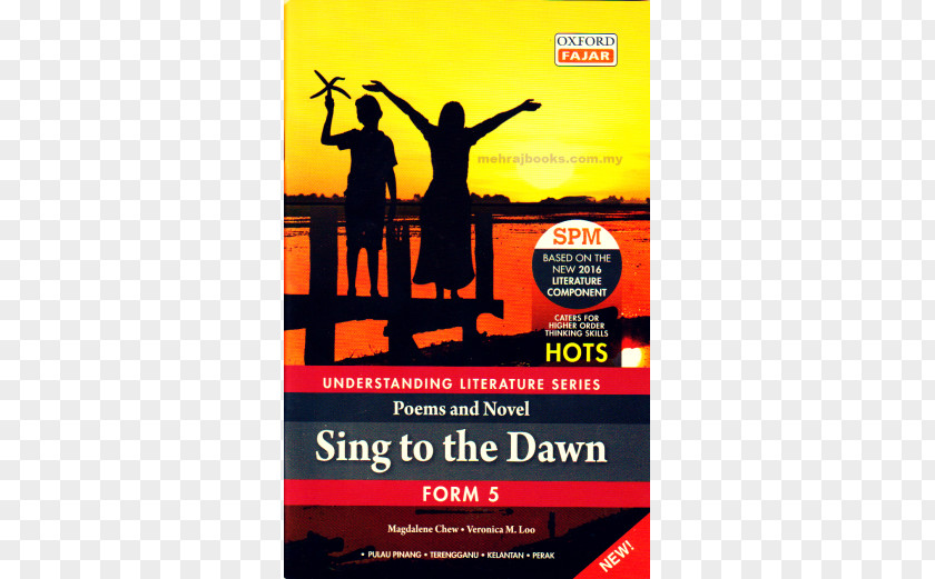Book Understanding Literature Sing To The Dawn Form 5 PNG
