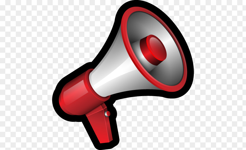 Broadcast Megaphone Clip Art PNG