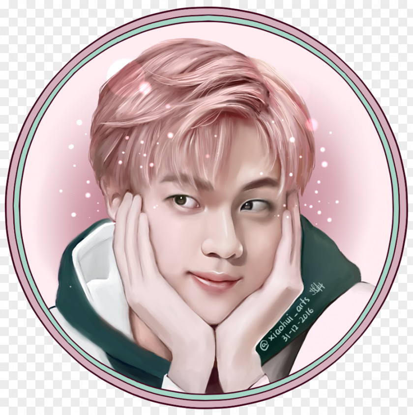 Bts Face Jin BTS Fan Art Drawing PNG