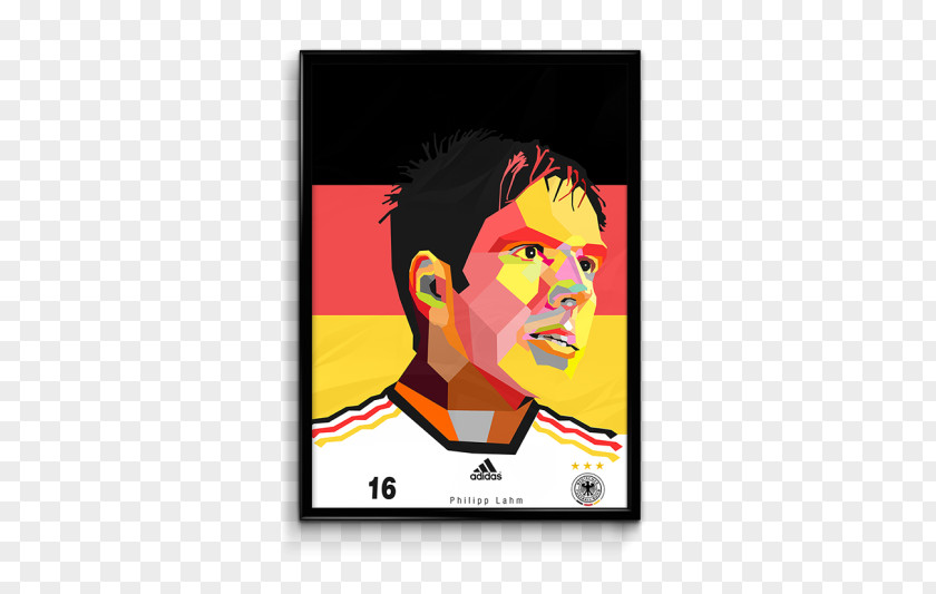 German World Cup Art Poster Graphic Design PNG