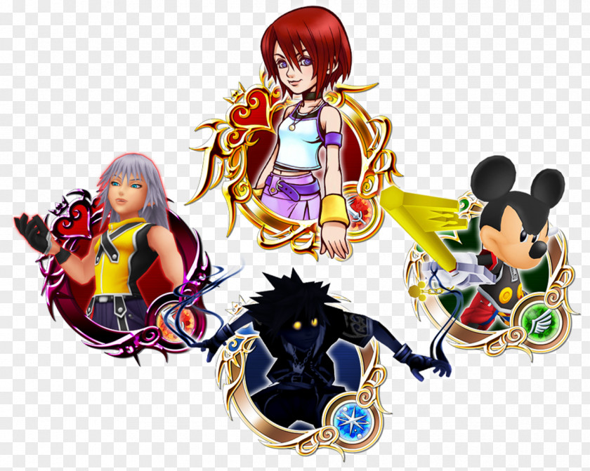 KINGDOM HEARTS Union χ[Cross] Kingdom Hearts χ Kairi Roxas Riku PNG