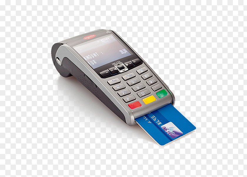 Port Terminal Payment Point Of Sale Ingenico EMV Credit Card PNG