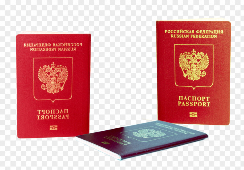 Red Russian Passports Material Ukrainian Passport PNG