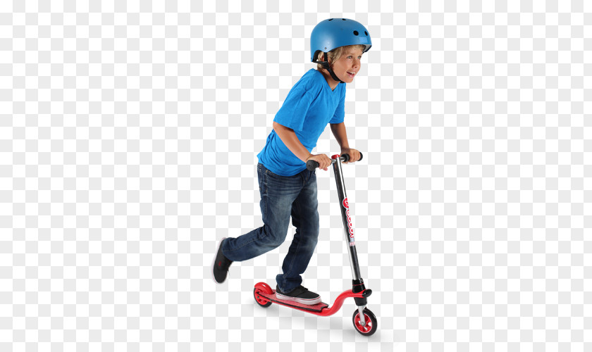 Red Scooter Decks Kick Wheel Kid On Skateboard PNG