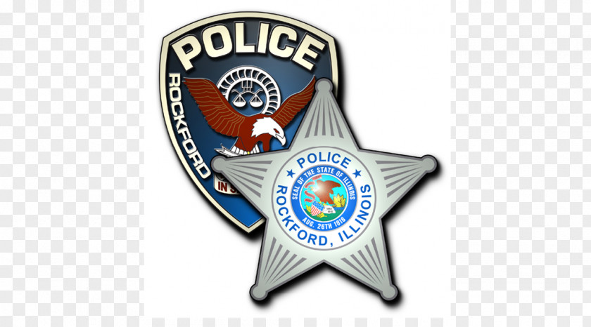 Rockford Police Department Administration And District 3 Badge Emblem Organization Logo PNG