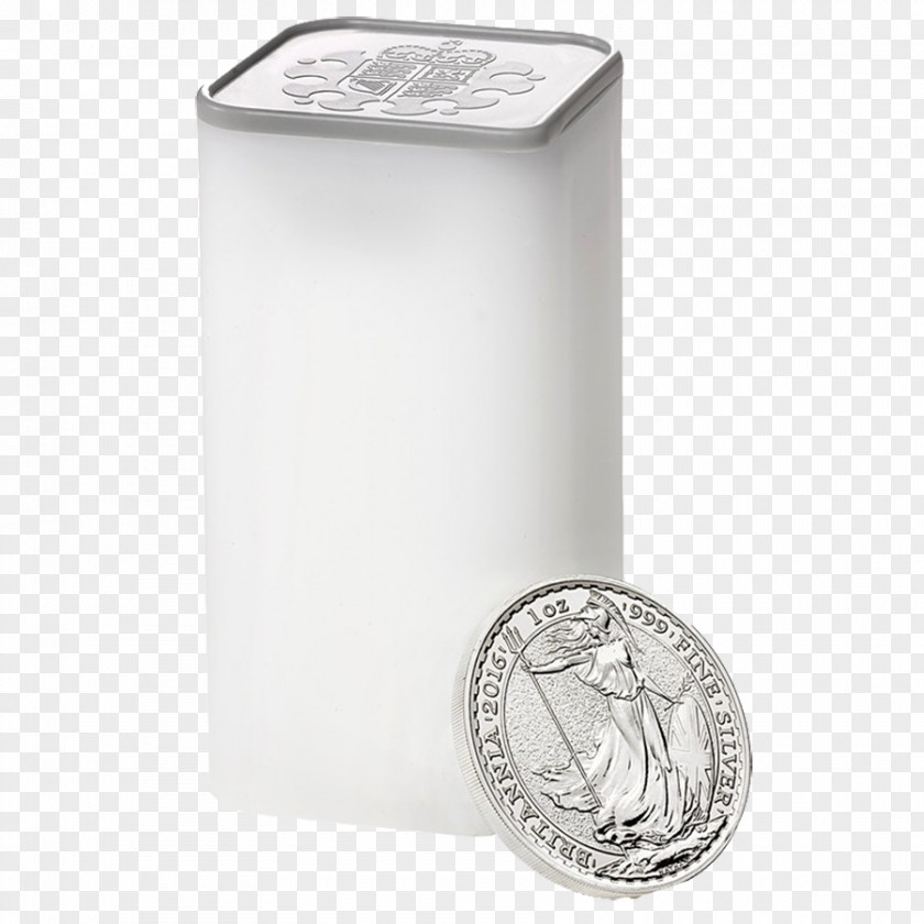 Silver Royal Mint Coin Britannia Bullion PNG