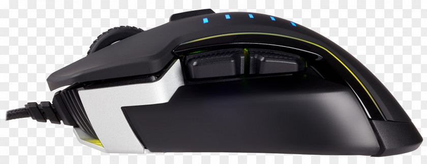 Computer Mouse Corsair Gaming Glaive RGB Light GLAIVE Optics PNG