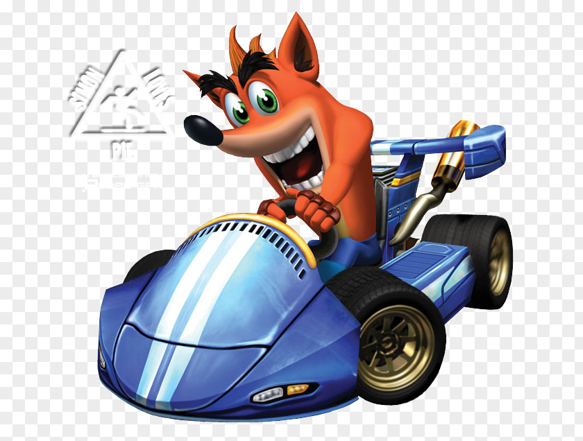 Crash Team Racing Nitro Kart Bandicoot 2 Video Game PNG