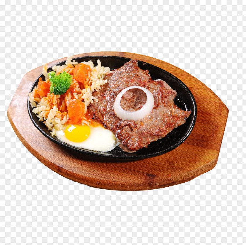 Fried Beef With Egg Black Pepper Steak Bell Yangzhou Rice PNG