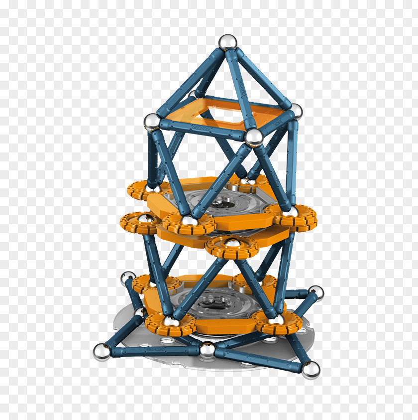 Toy Geomag Block Mechanics Magnetism PNG