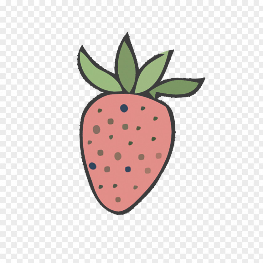 Hand-painted Vector Material Strawberry Clip Art PNG