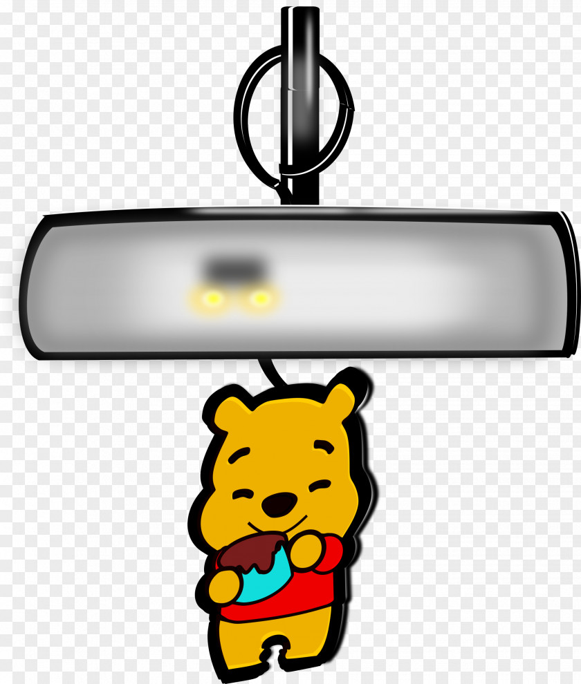 Pooh Rear-view Mirror Clip Art PNG