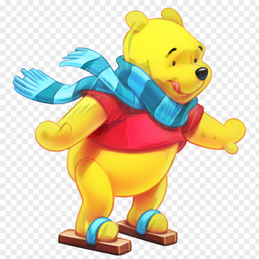 Winnie-the-Pooh Centerblog Figurine Doll PNG