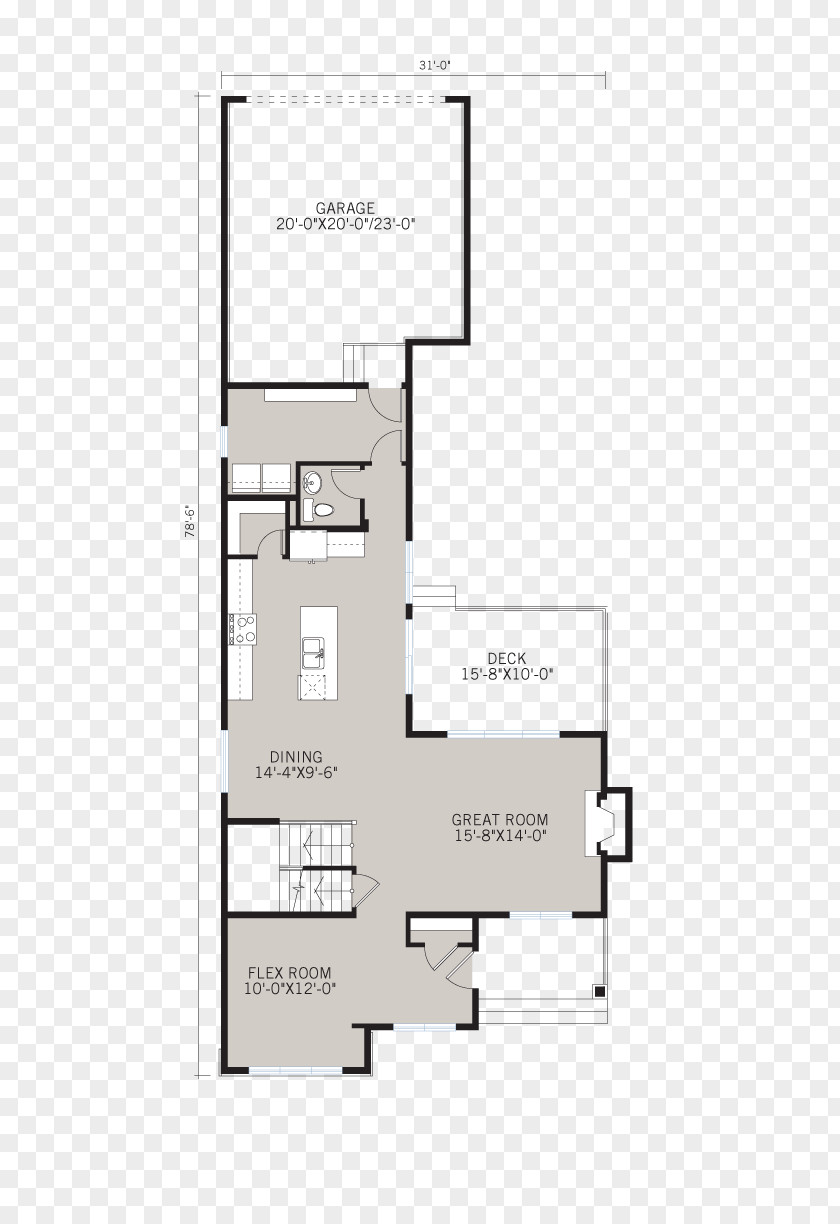 Angle Floor Plan PNG