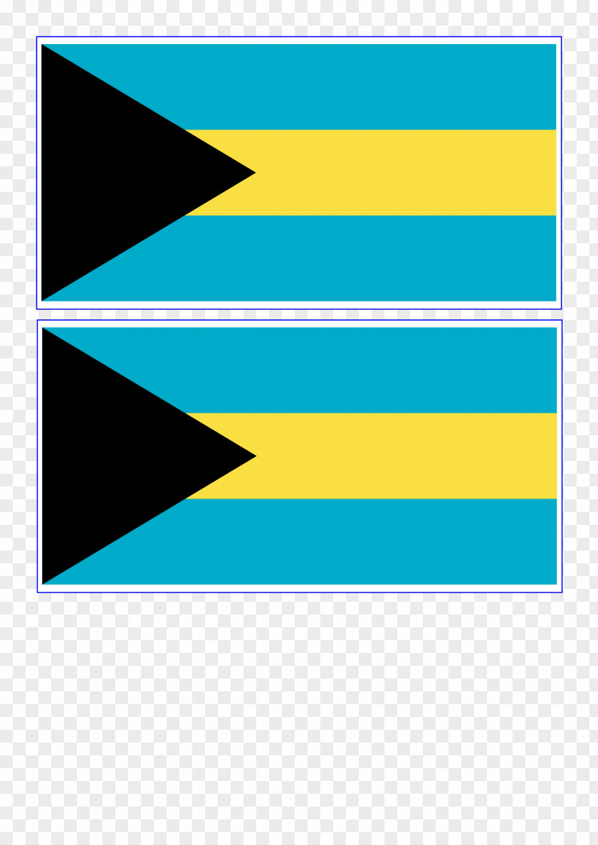 Brochure Template Flag Of The Bahamas PNG