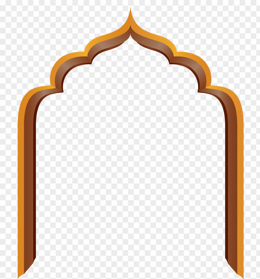 Brown Door Frame PNG